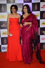Sonali Kulkarni, Vidya Balan at radio mirchi awards red carpet in Mumbai on 29th Feb 2016